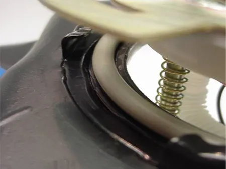 Fuel pump sealing ring